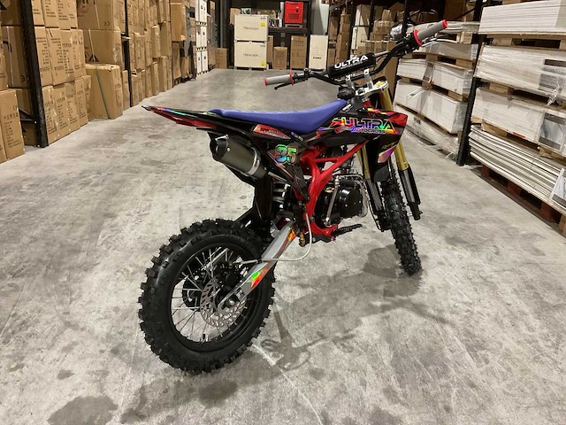 Ultra motocross db003 26de 125cc rood motorfiets - afbeelding 1 van  15