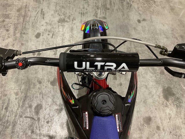 Ultra motocross db003 26de 125cc rood motorfiets - afbeelding 4 van  15
