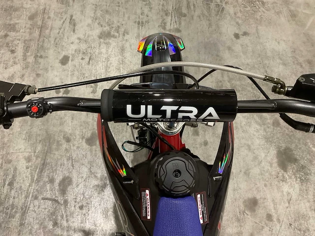 Ultra motocross db003 26de 125cc rood motorfiets - afbeelding 5 van  17