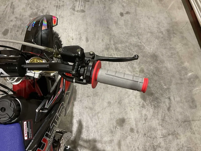 Ultra motocross db003 26de 125cc rood motorfiets - afbeelding 6 van  17
