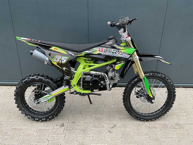 Ultra motocross db003 groen 27ju motorfiets - afbeelding 3 van  52