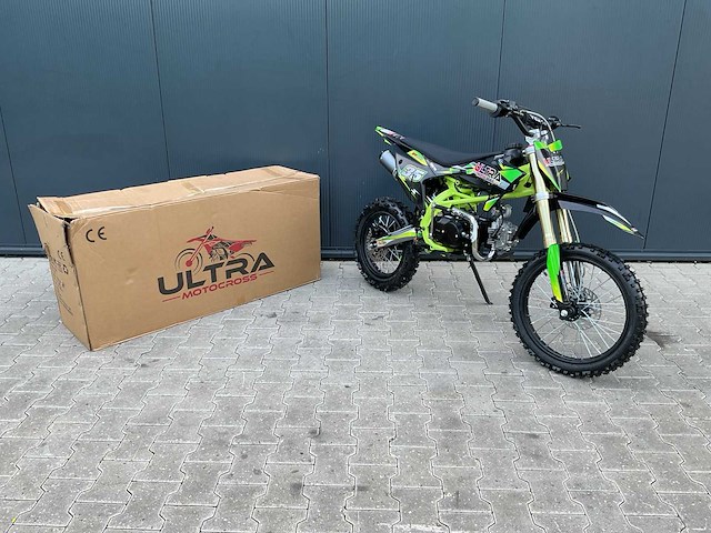 Ultra motocross db003 groen 27ju motorfiets - afbeelding 1 van  52