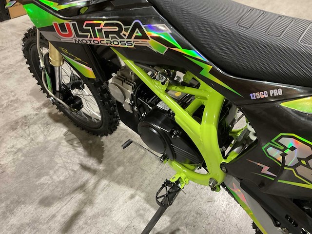 Ultra motocross db003 groen 27ju motorfiets - afbeelding 19 van  52