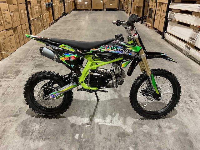 Ultra motocross db003 groen 27ju motorfiets - afbeelding 26 van  52