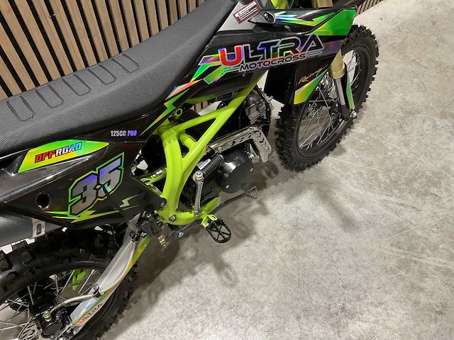 Ultra motocross db003 groen 27ju motorfiets - afbeelding 36 van  52