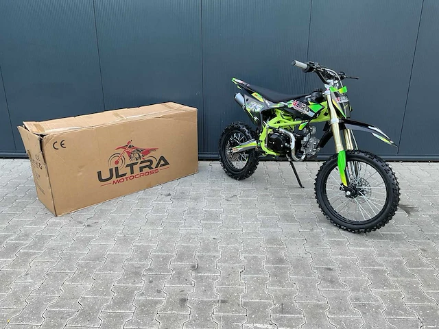 Ultra motocross db003 groen 27ju motorfiets - afbeelding 12 van  56