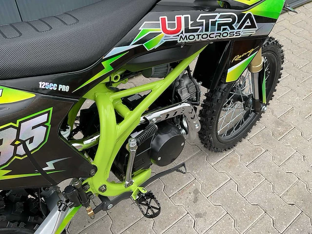 Ultra motocross db003 groen 27ju motorfiets - afbeelding 4 van  56