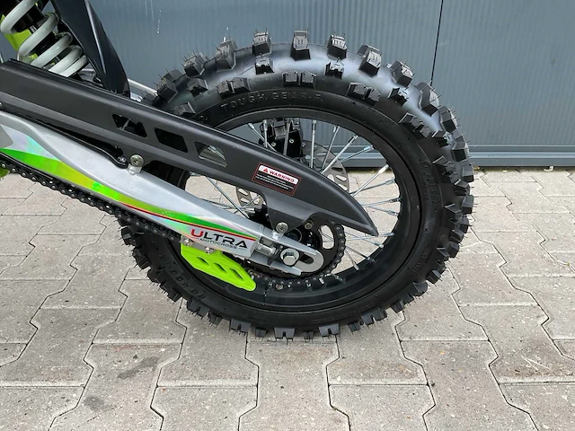 Ultra motocross db003 groen 27ju motorfiets - afbeelding 54 van  56