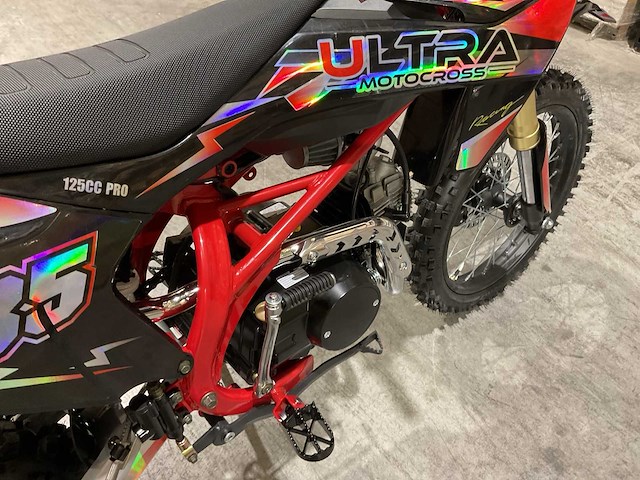 Ultra motocross db003 rood 27ju motorfiets - afbeelding 16 van  39