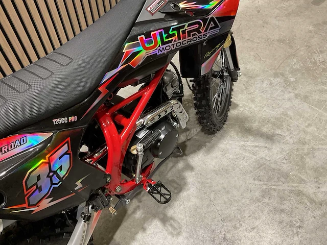 Ultra motocross db003 rood 27ju motorfiets - afbeelding 35 van  52