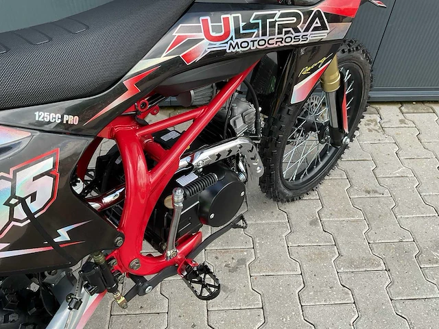 Ultra motocross db003 rood 27ju motorfiets - afbeelding 5 van  52