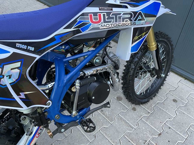 Ultra motocross db003es 27ap blauw motorfiets - afbeelding 3 van  55