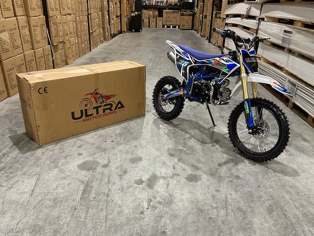 Ultra motocross db003es 27ap blauw motorfiets - afbeelding 11 van  55