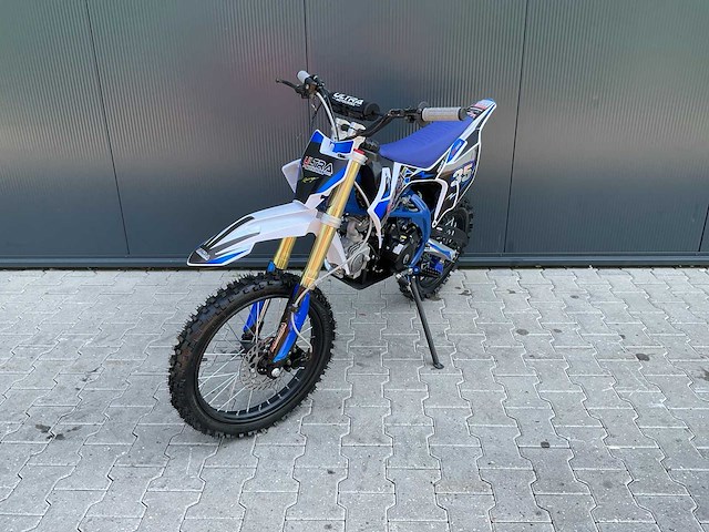 Ultra motocross db003es 27ap blauw motorfiets - afbeelding 1 van  55