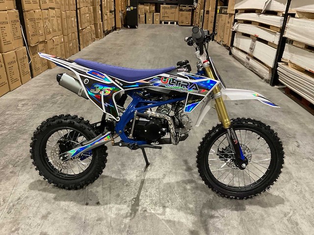 Ultra motocross db003es 27ap blauw motorfiets - afbeelding 16 van  55