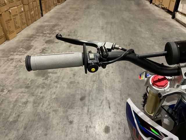 Ultra motocross db003es 27ap blauw motorfiets - afbeelding 22 van  55