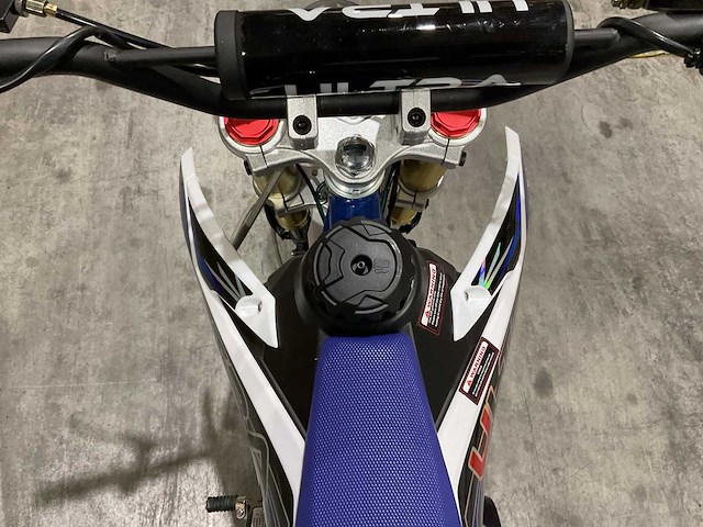 Ultra motocross db003es 27ap blauw motorfiets - afbeelding 24 van  55