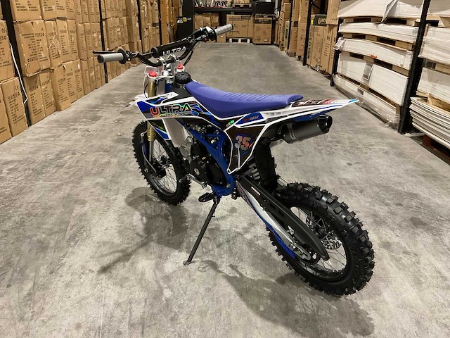 Ultra motocross db003es 27ap blauw motorfiets - afbeelding 26 van  55