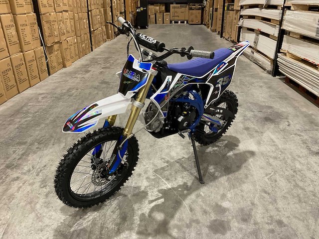 Ultra motocross db003es 27ap blauw motorfiets - afbeelding 30 van  55