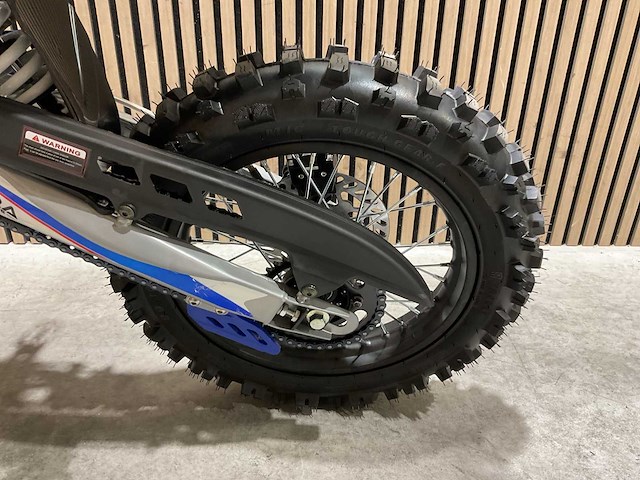 Ultra motocross db003es 27ap blauw motorfiets - afbeelding 36 van  55