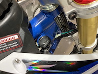 Ultra motocross db003es 27ap blauw motorfiets - afbeelding 41 van  55