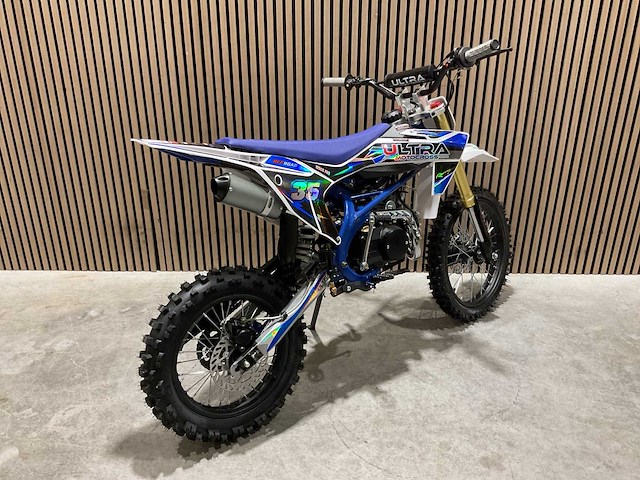 Ultra motocross db003es 27ap blauw motorfiets - afbeelding 42 van  55