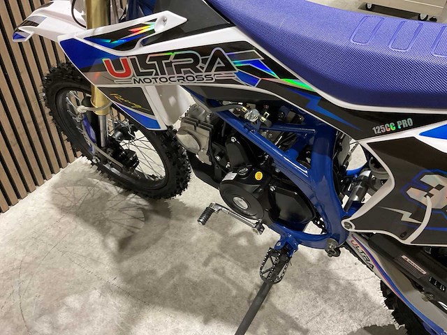 Ultra motocross db003es 27ap blauw motorfiets - afbeelding 44 van  55