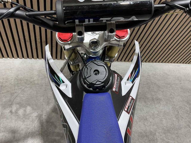 Ultra motocross db003es 27ap blauw motorfiets - afbeelding 48 van  55