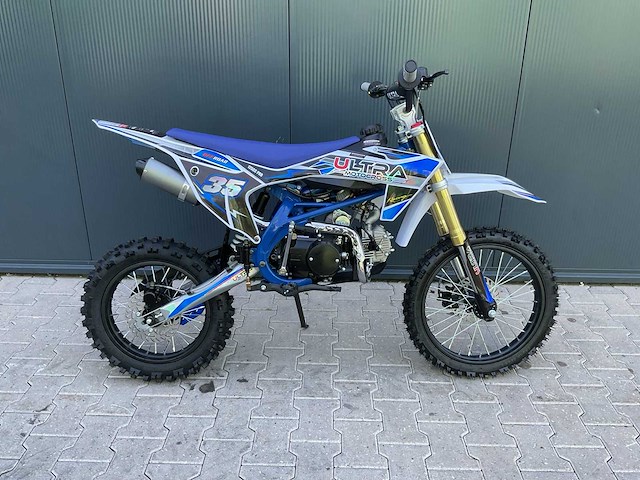 Ultra motocross db003es 27ap blauw motorfiets - afbeelding 52 van  55