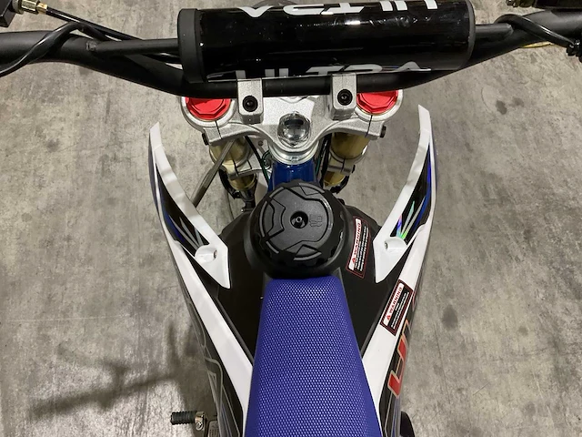 Ultra motocross db003es 27ap blauw motorfiets - afbeelding 44 van  55