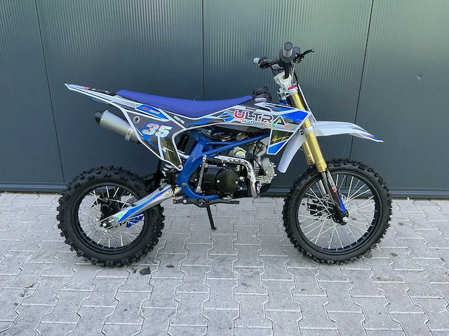 Ultra motocross db003es 27ap blauw motorfiets - afbeelding 51 van  55