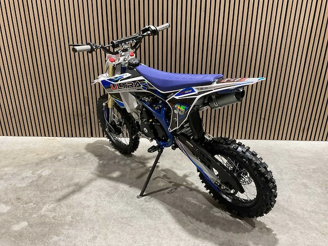 Ultra motocross db003es 27ap blauw motorfiets - afbeelding 48 van  55