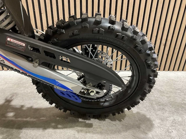Ultra motocross db003es 27ap blauw motorfiets - afbeelding 36 van  55