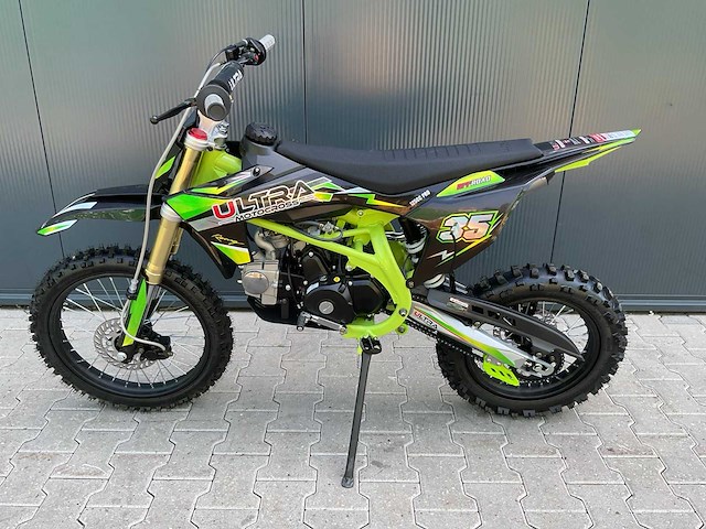 Ultra motocross db003es 27ap groen motorfiets - afbeelding 4 van  38