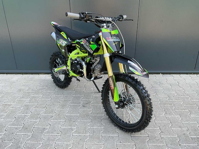 Ultra motocross db003es 27ap groen motorfiets - afbeelding 6 van  38
