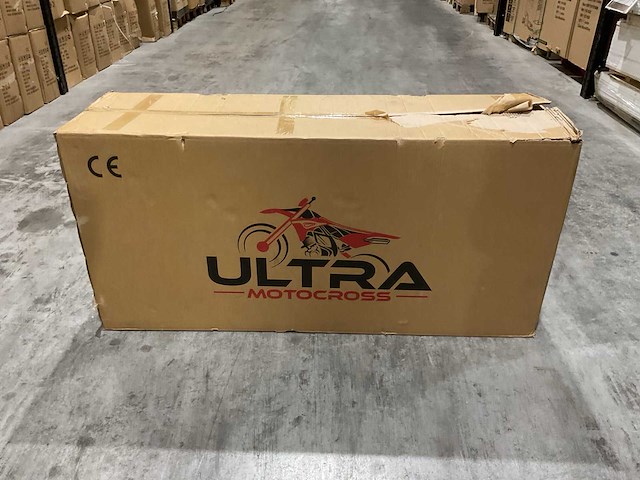 Ultra motocross db003es 27ap groen motorfiets - afbeelding 10 van  38