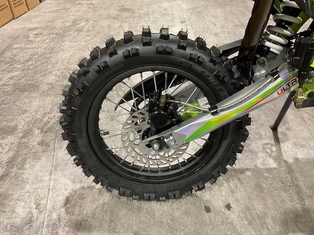 Ultra motocross db003es 27ap groen motorfiets - afbeelding 13 van  38