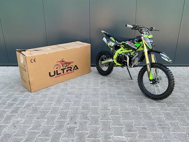 Ultra motocross db003es 27ap groen motorfiets - afbeelding 7 van  38