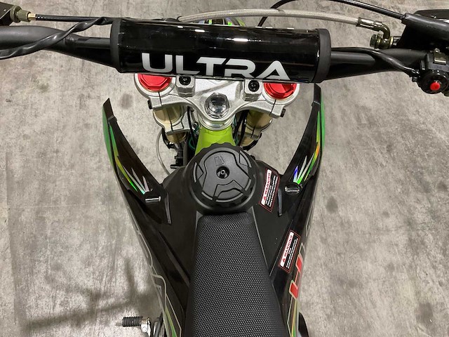 Ultra motocross db003es 27ap groen motorfiets - afbeelding 19 van  38