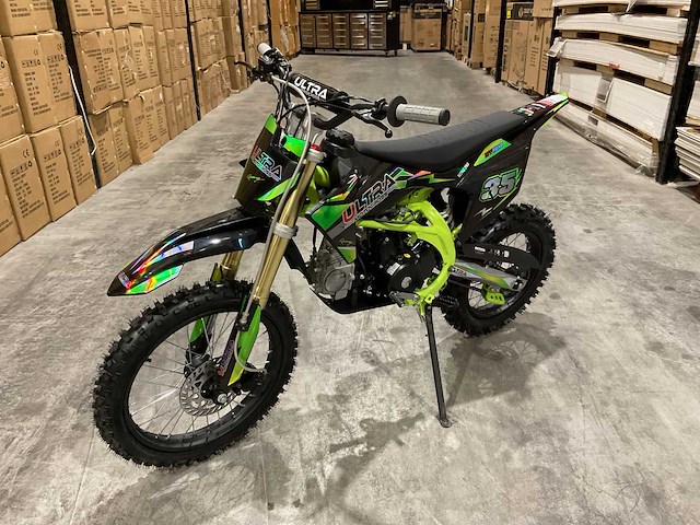 Ultra motocross db003es 27ap groen motorfiets - afbeelding 25 van  38
