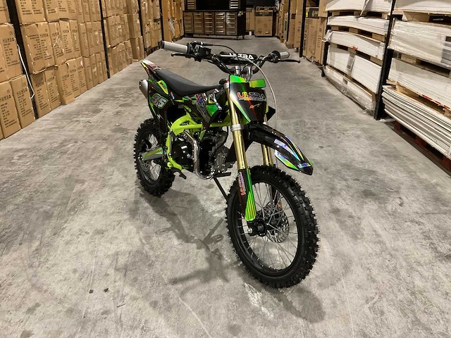 Ultra motocross db003es 27ap groen motorfiets - afbeelding 27 van  38
