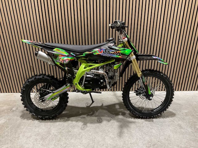 Ultra motocross db003es 27ap groen motorfiets - afbeelding 33 van  38