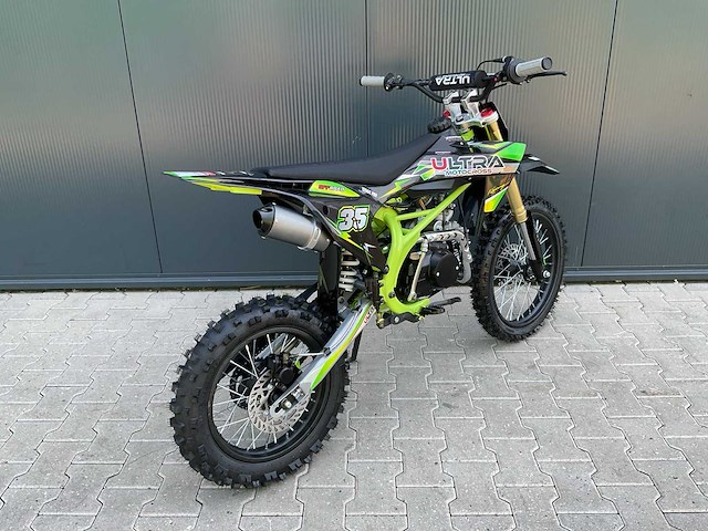 Ultra motocross db003es 27ap groen motorfiets - afbeelding 48 van  48