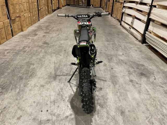 Ultra motocross db003es 27ap groen motorfiets - afbeelding 18 van  42