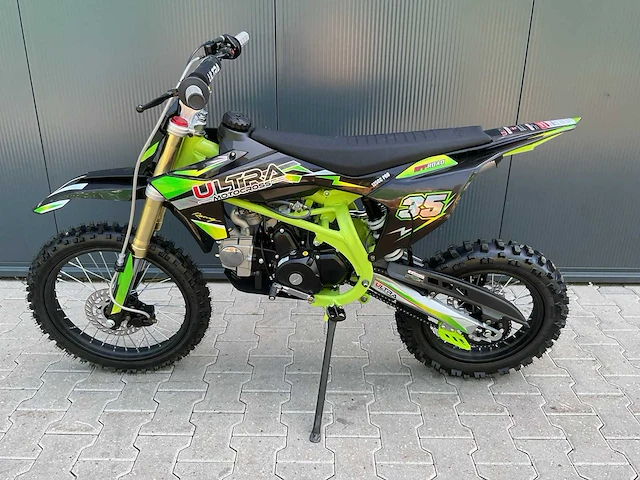 Ultra motocross db003es 27ap groen motorfiets - afbeelding 26 van  56