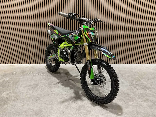 Ultra motocross db003es 27ap groen motorfiets - afbeelding 53 van  56