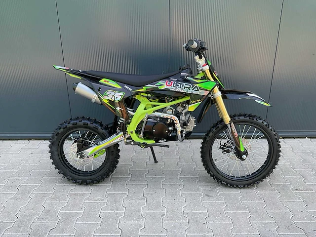 Ultra motocross db003es 27ap groen motorfiets - afbeelding 7 van  17