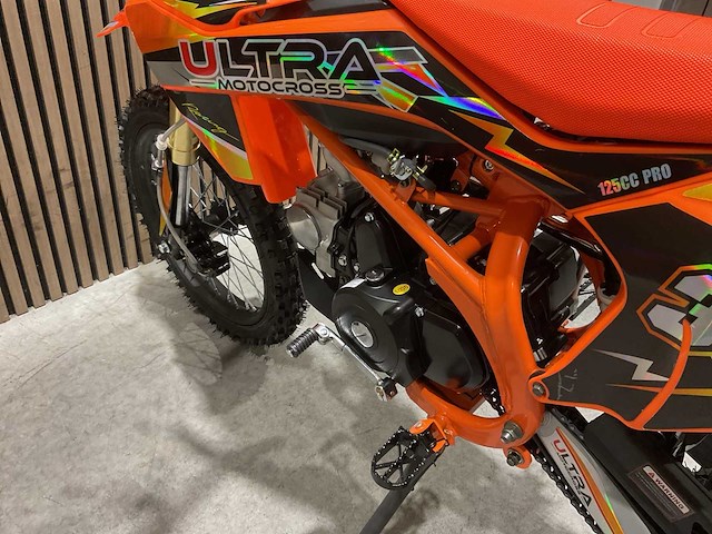 Ultra motocross db003es 27ap oranje motorfiets - afbeelding 46 van  56