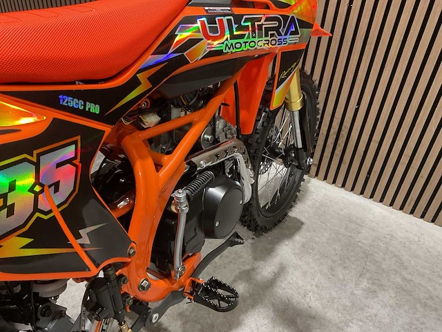 Ultra motocross db003es 27ap oranje motorfiets - afbeelding 47 van  56