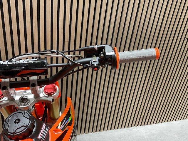 Ultra motocross db003es 27ap oranje motorfiets - afbeelding 50 van  56
